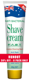 Fast Anti-Bacterial Shave Cream - Original 1990's Tube 80g
