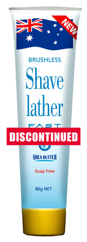 Fast Brushless Shave Lather - Original 1990's Tube 80g